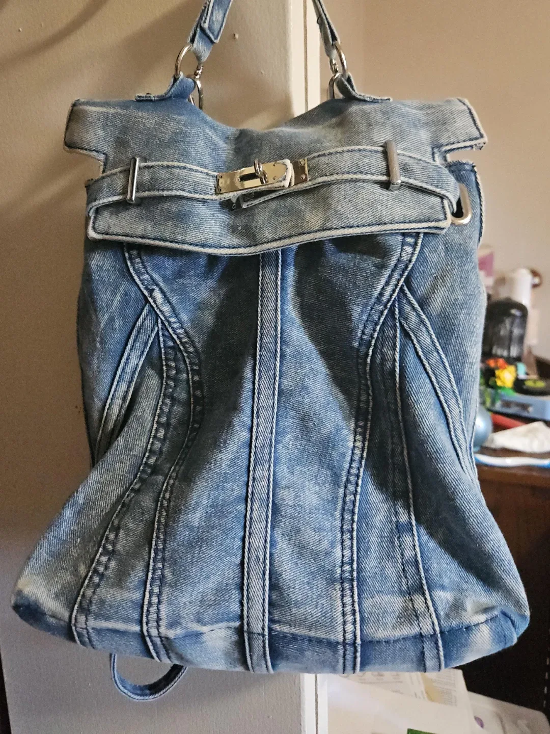 Denim Handbag
