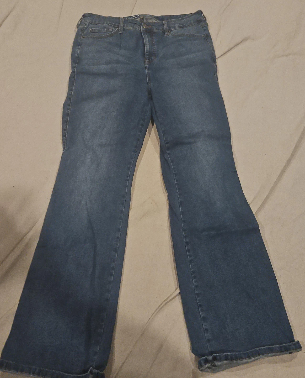 Blue Flare Jeans