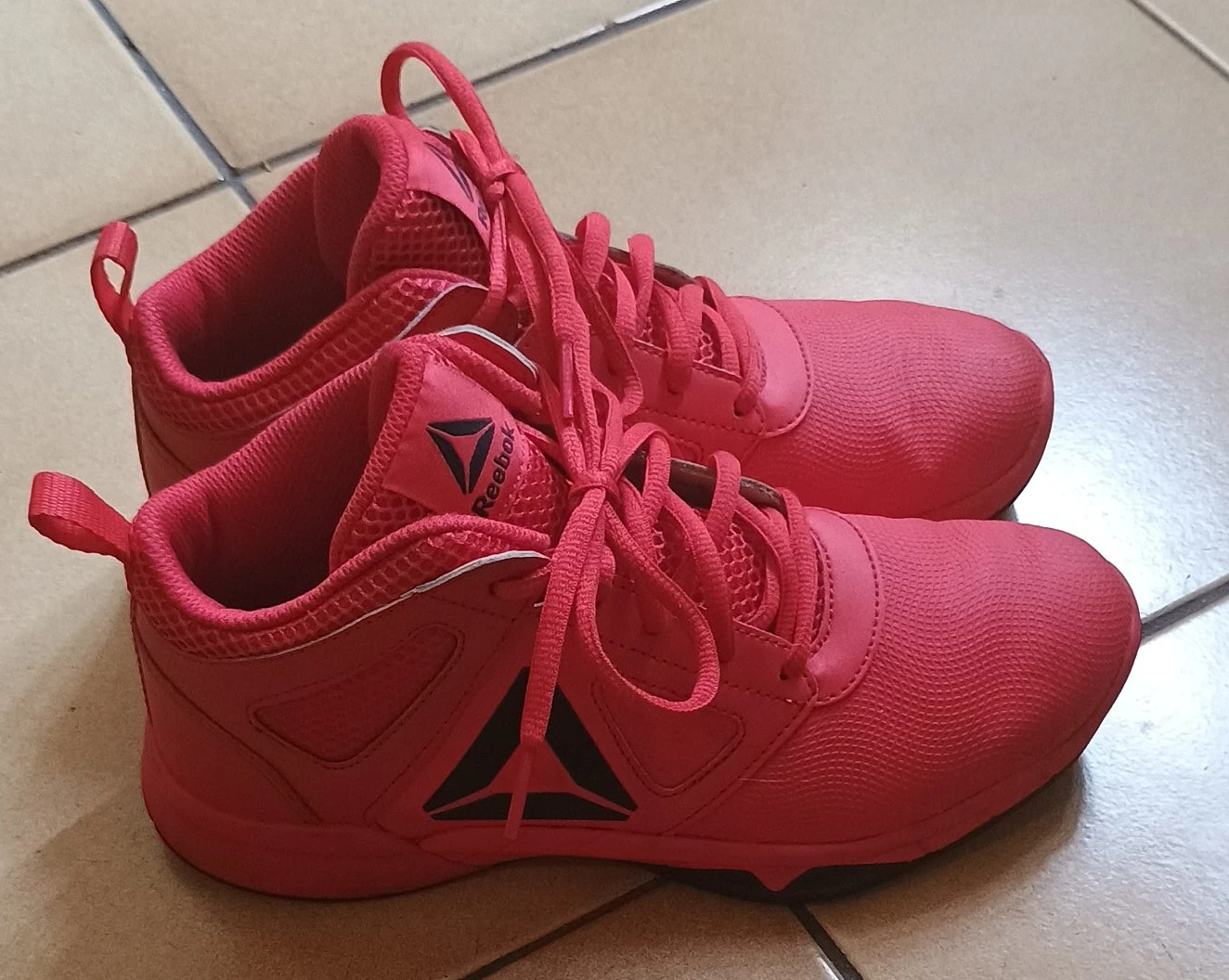 Kids Red Reebok Running Shoes