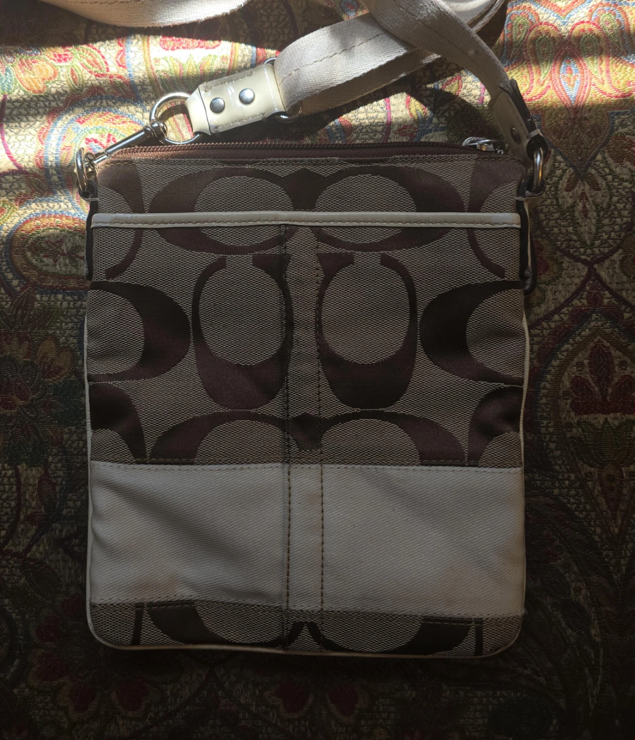 Coach Monogram Crossbody Bag