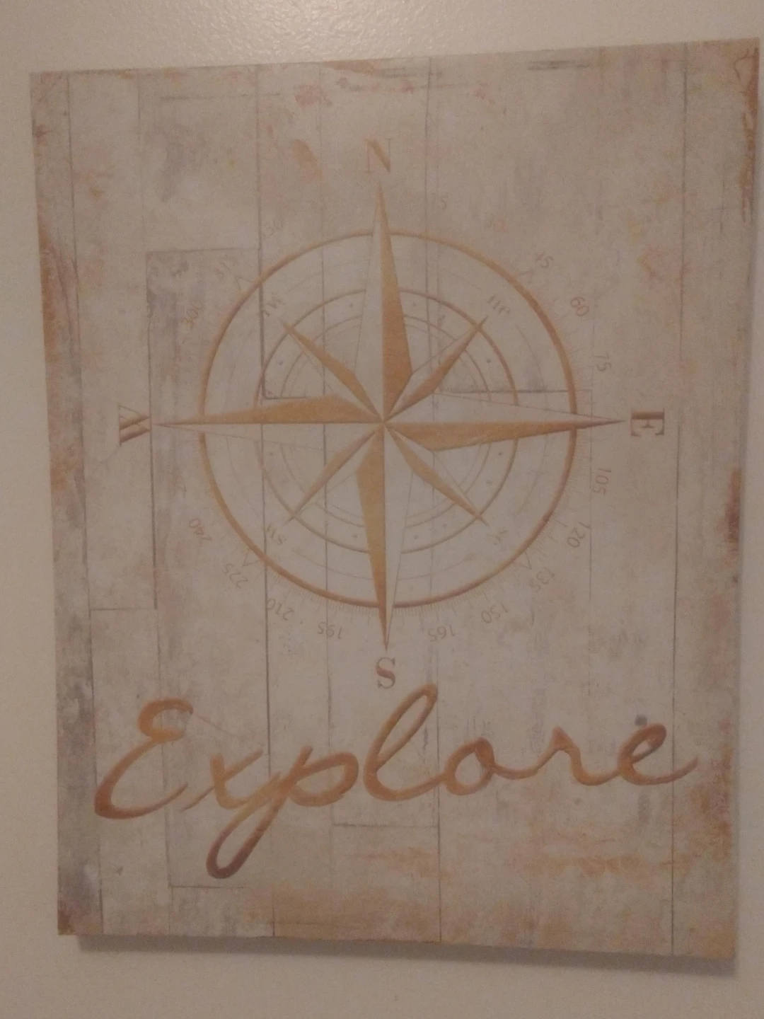 Explore Compass Wall Art