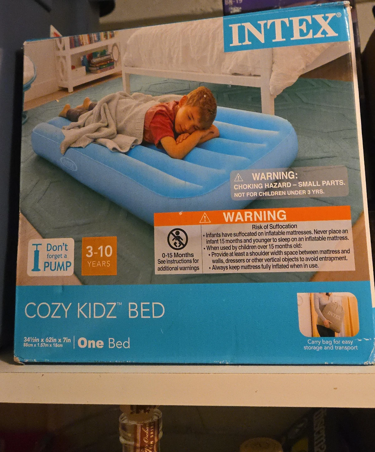 Intex Cozy Kidz Air Mattress Bed