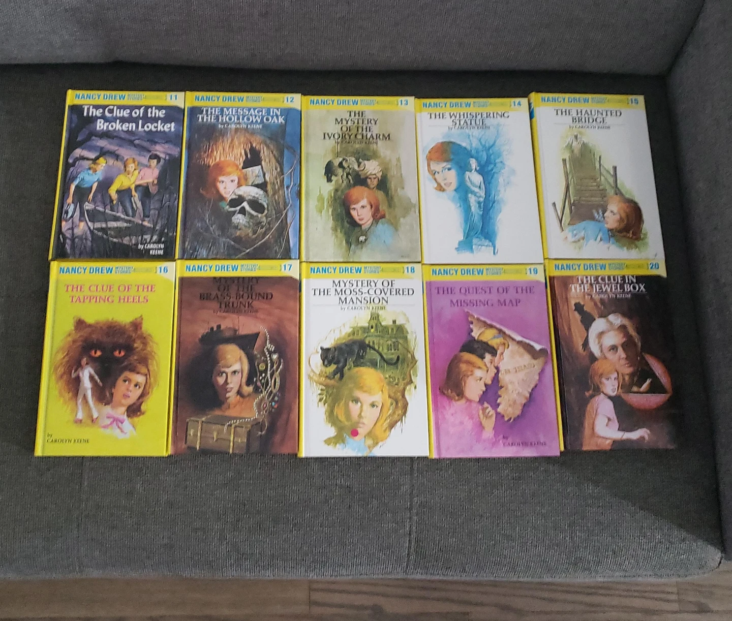 Nancy Drew Mystery Books (Books 11-20) by Carolyn Keene
