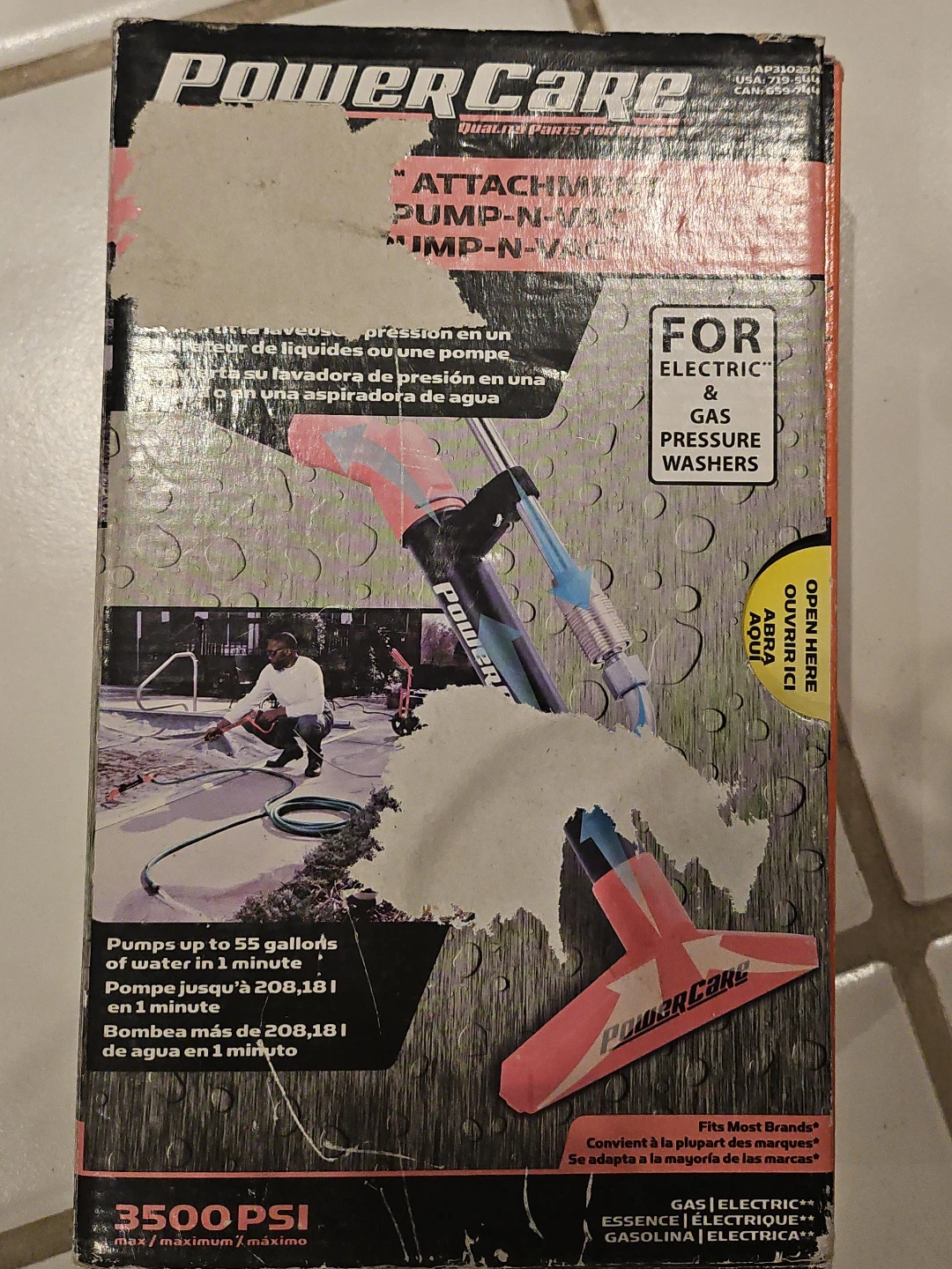 PowerCare Pump-N-Vac Attachment
