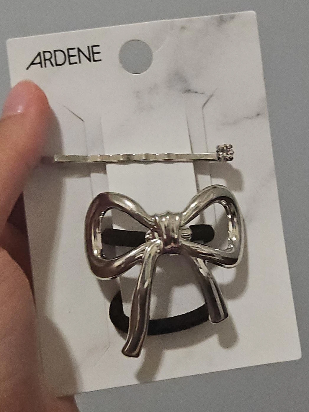 Ardene Hair Tie and Bobby Pin Set
