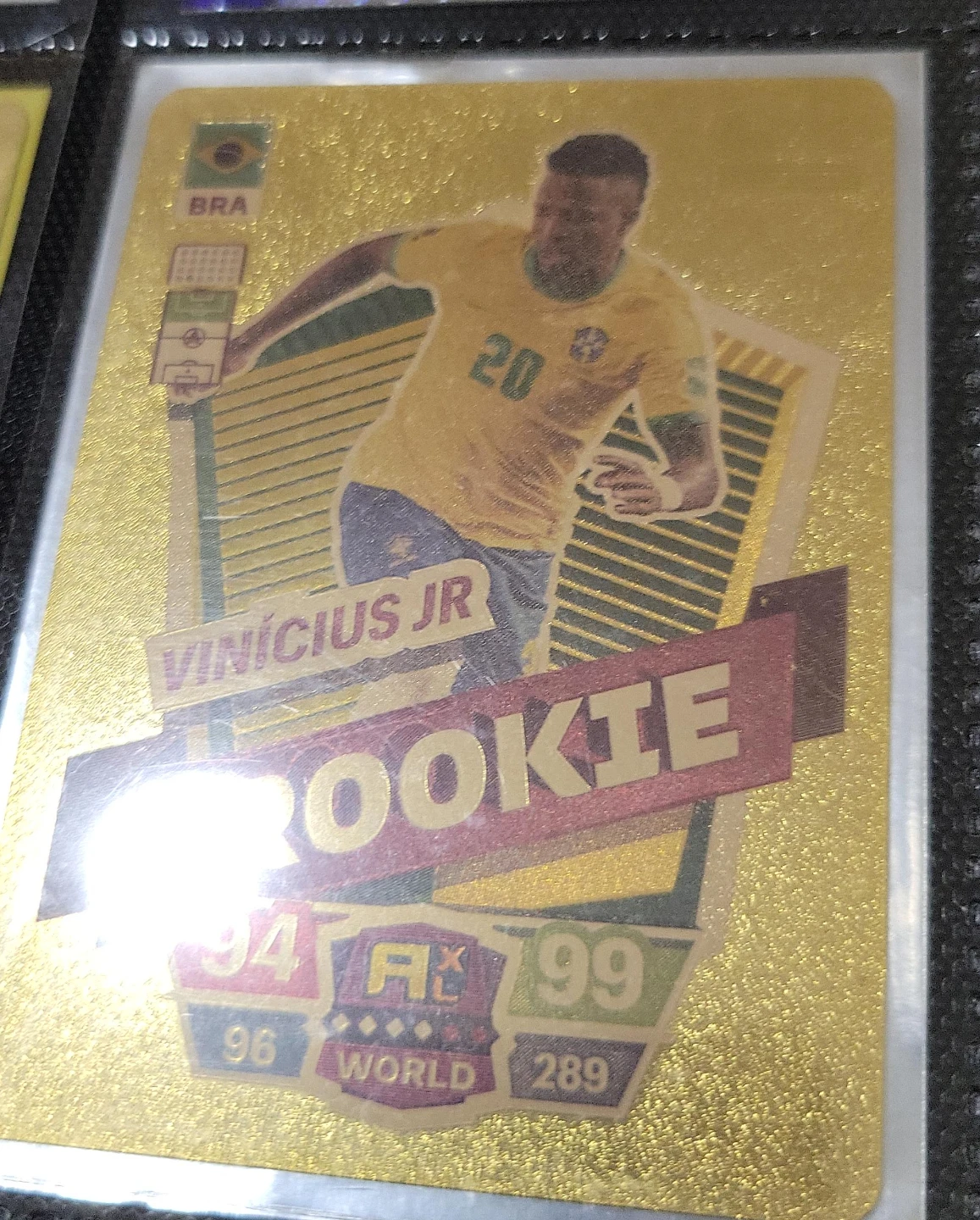 Vinicius Jr Rookie Soccer Card