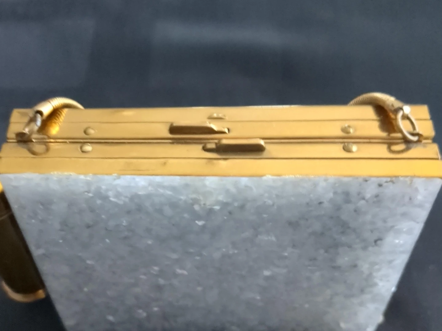 Vintage Compact Purse with Lipstick Holder