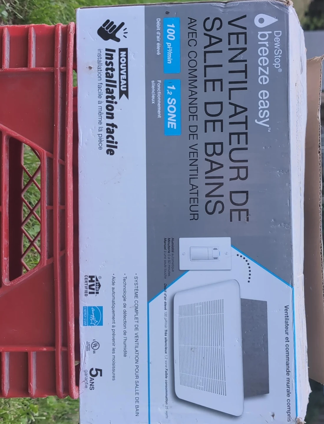 DewStop Breeze Easy bathroom ventilation fan kit!