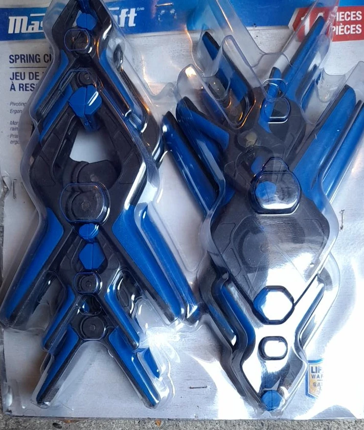 Mastercraft Spring Clamps (4 Pieces)