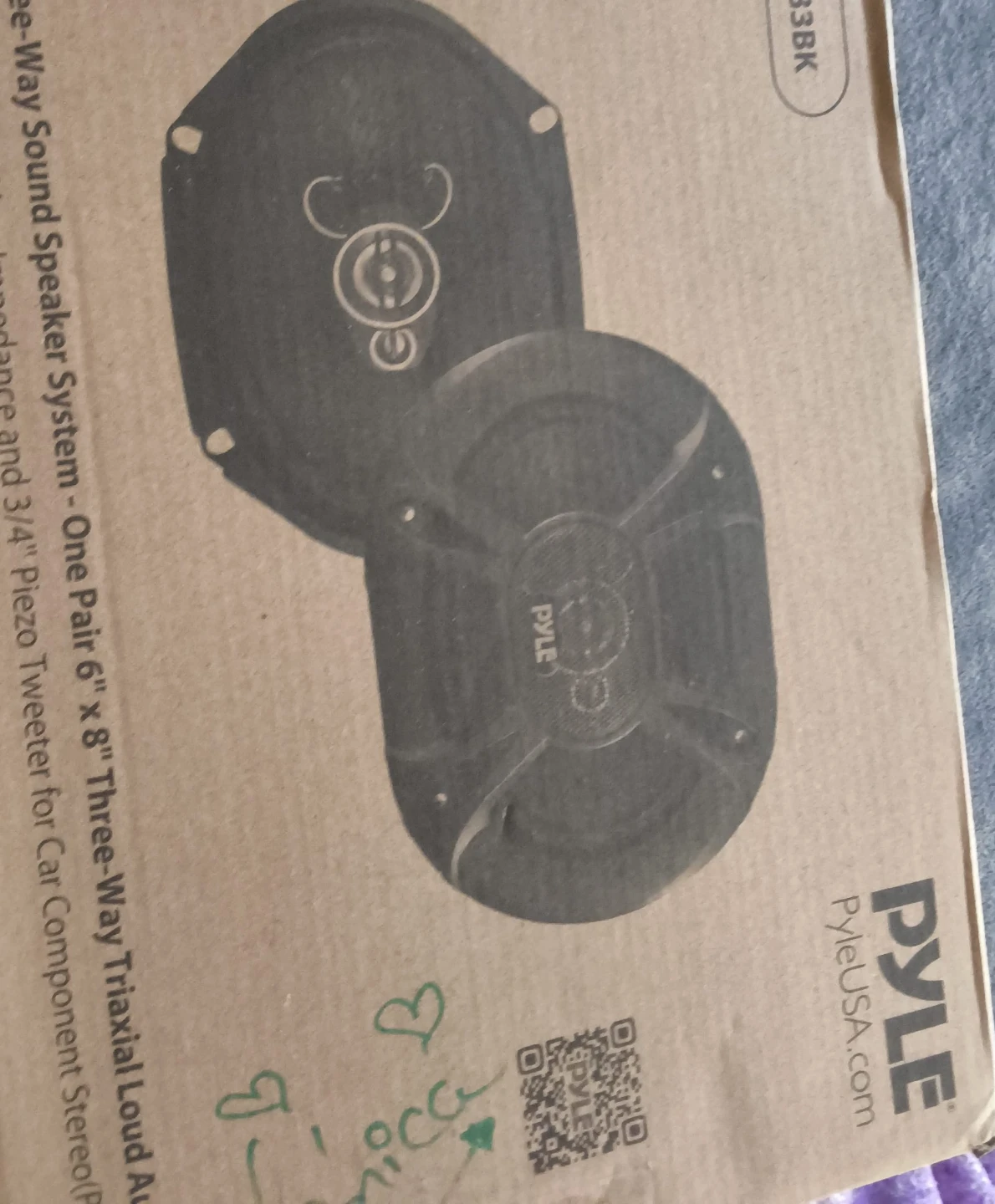 Pyle 6" x 8" Three-Way Triaxial Car Speakers (Pair)