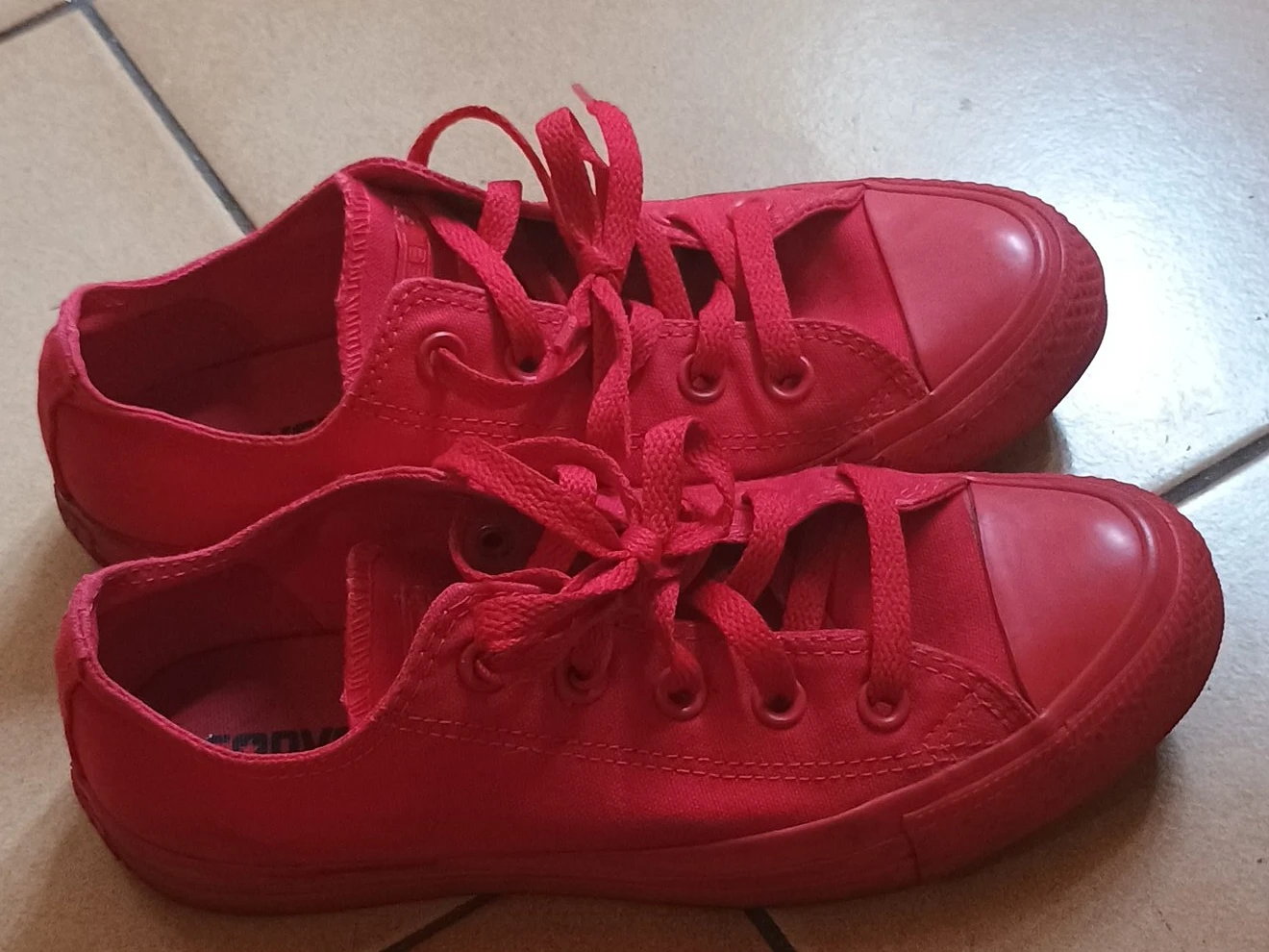 Red Converse Chuck Taylor All Star Sneakers