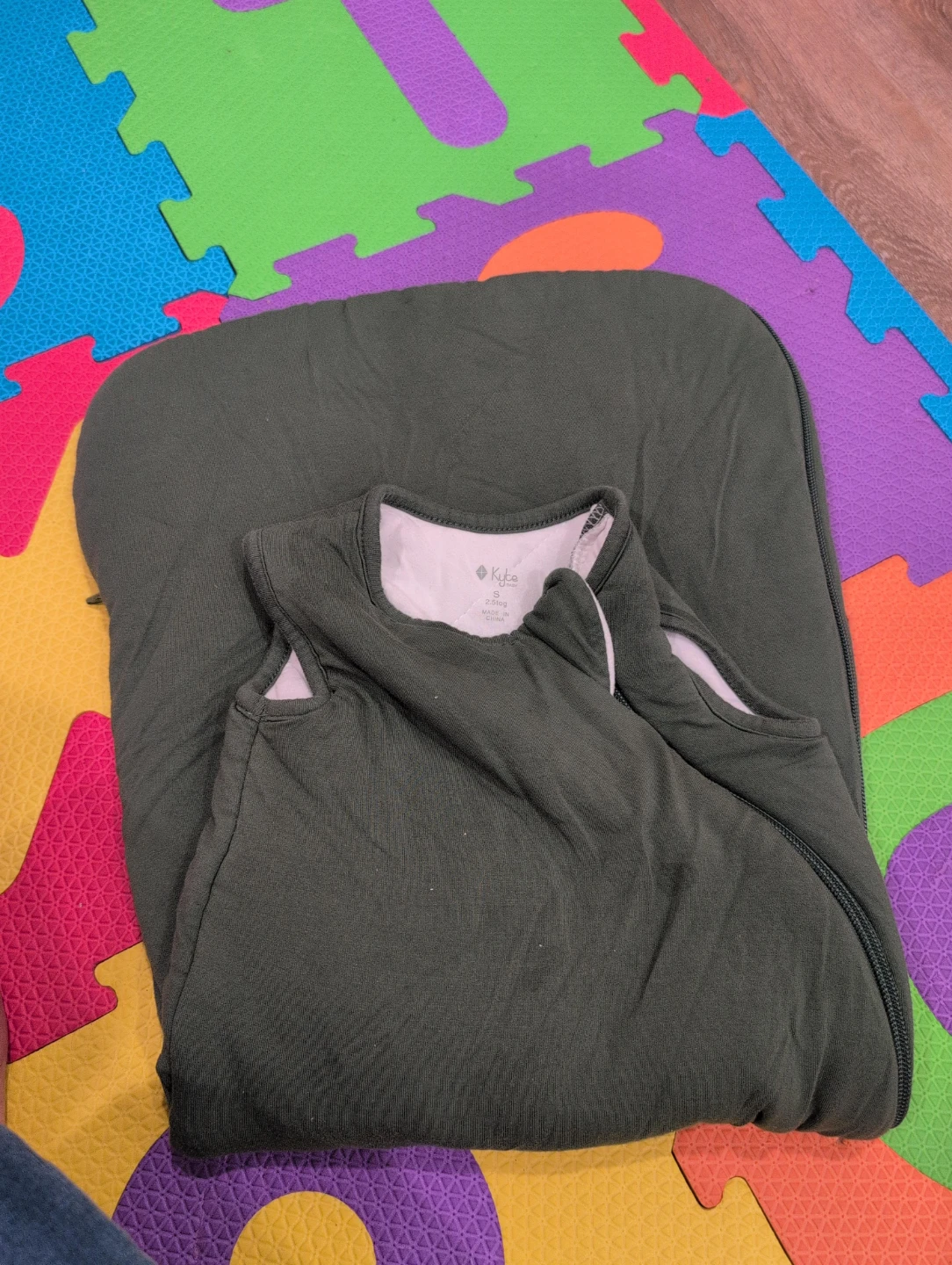 Kyte Baby Sleep Bag - Size S,  2.5 tog olive green