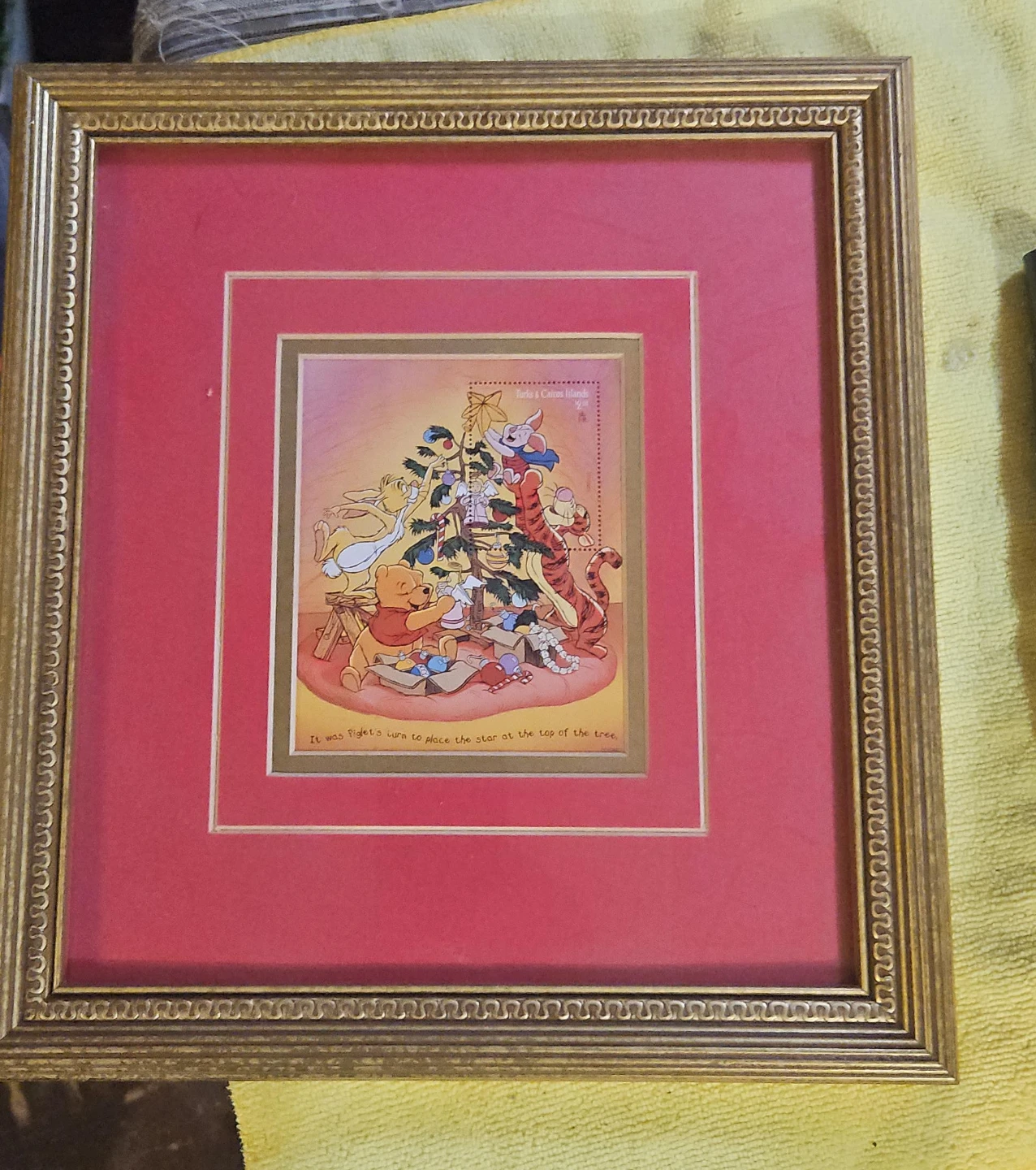 Winnie the Pooh "Pooh & Friends Christmas" Limited Edition Stamp