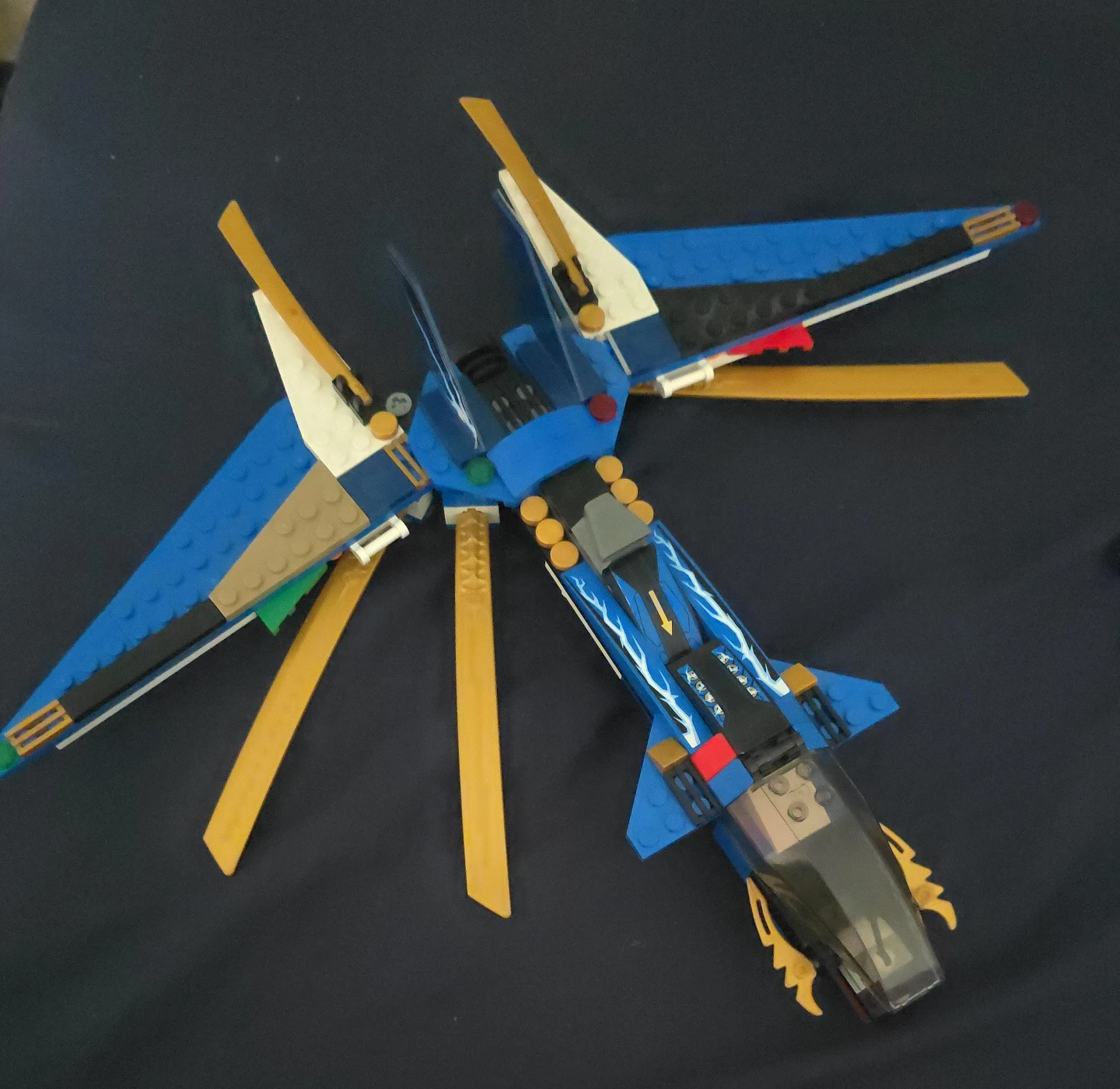Lego ninjago Jay's storm fighter