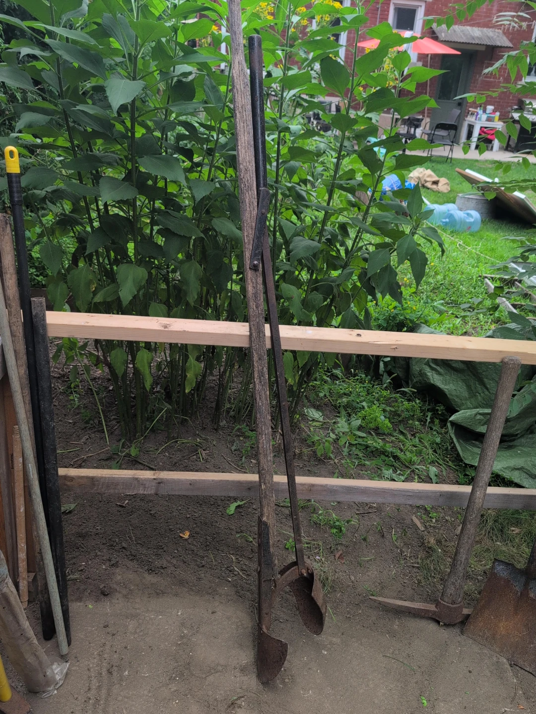 Vintage Post Hole Digger Tool
