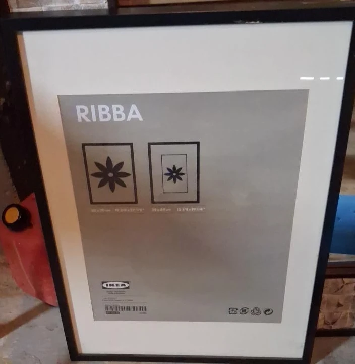 IKEA RIBBA Black Picture Frame