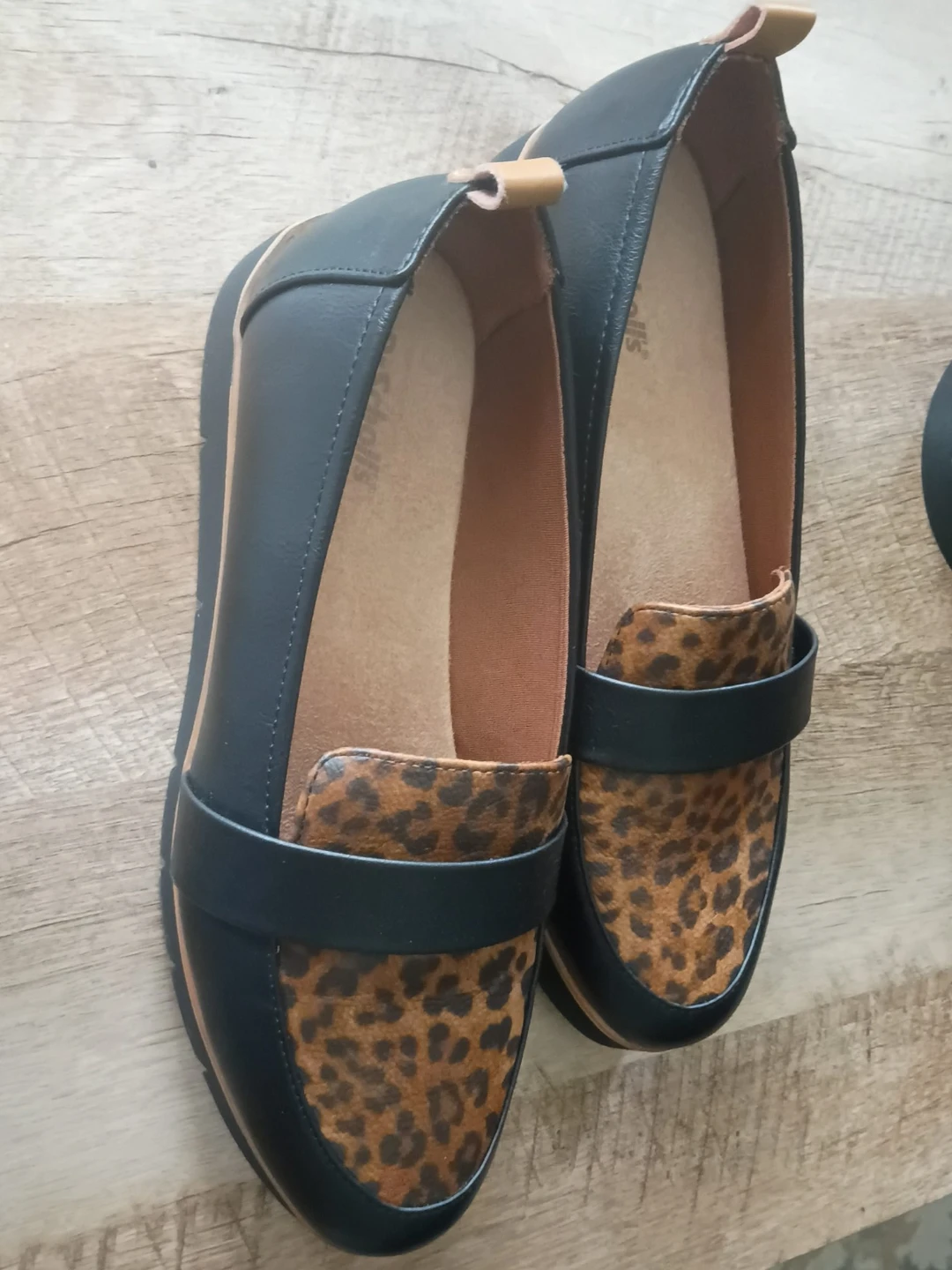 Dr. Scholl's Women's Loafers Size 8M Leopard Print