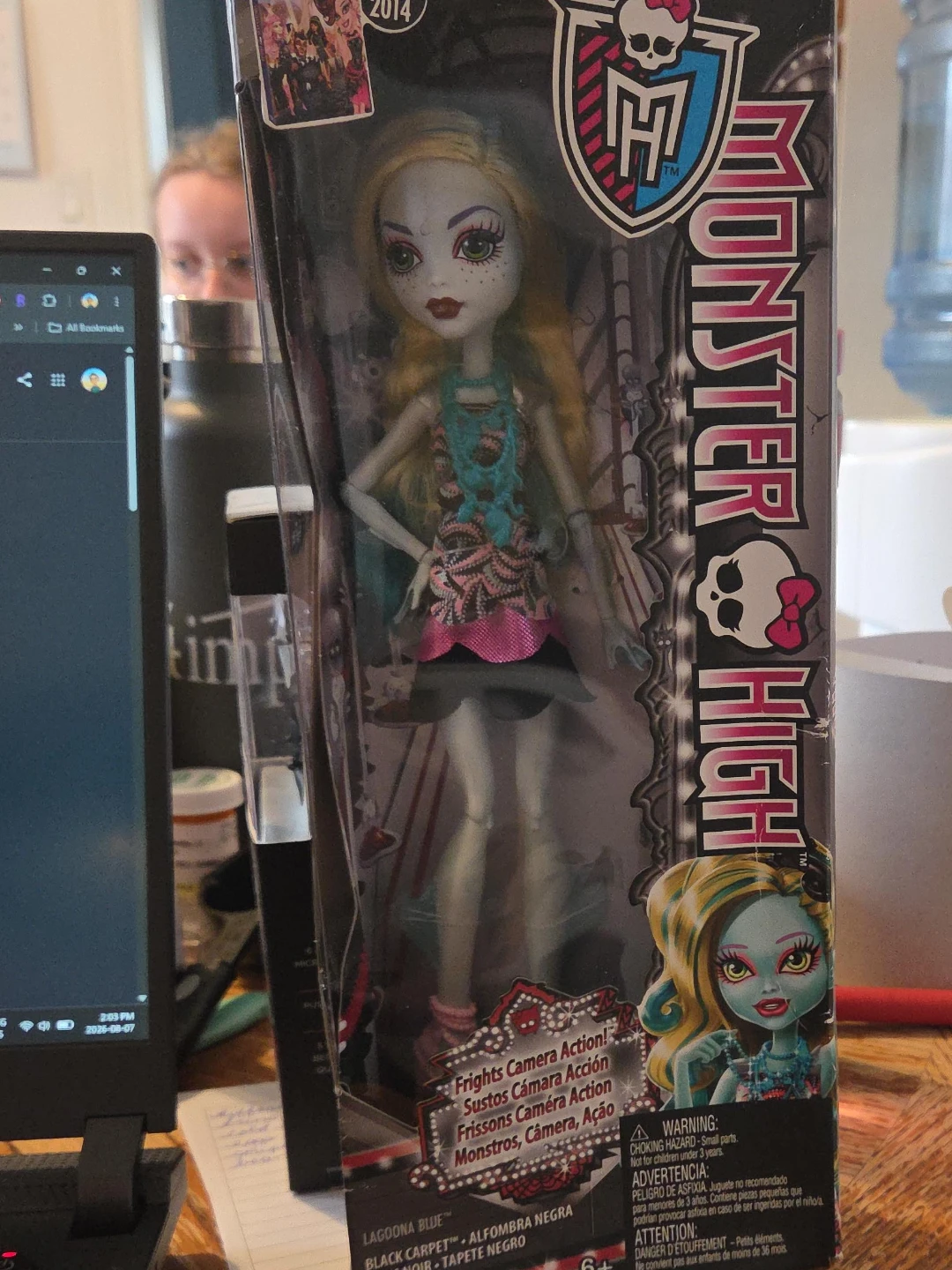 Monster High "Frights, Camera, Action!" Lagoona Blue Doll