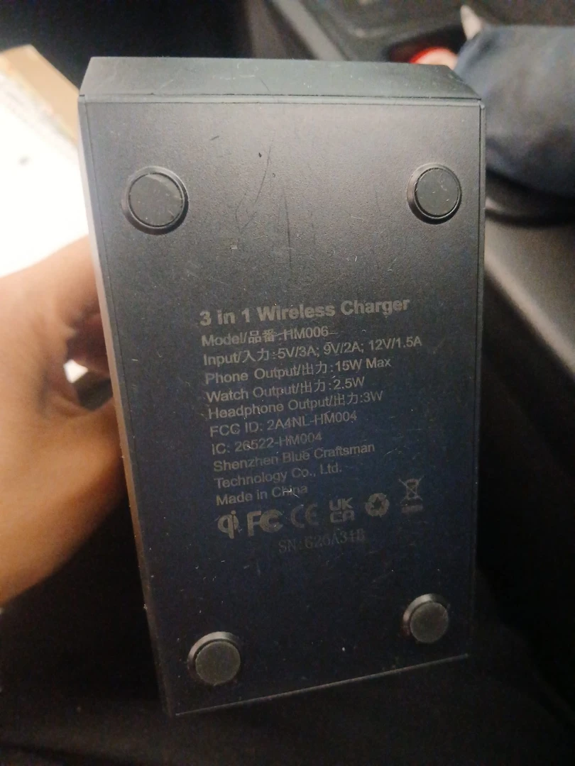 3-in-1 Wireless Charger - HM006