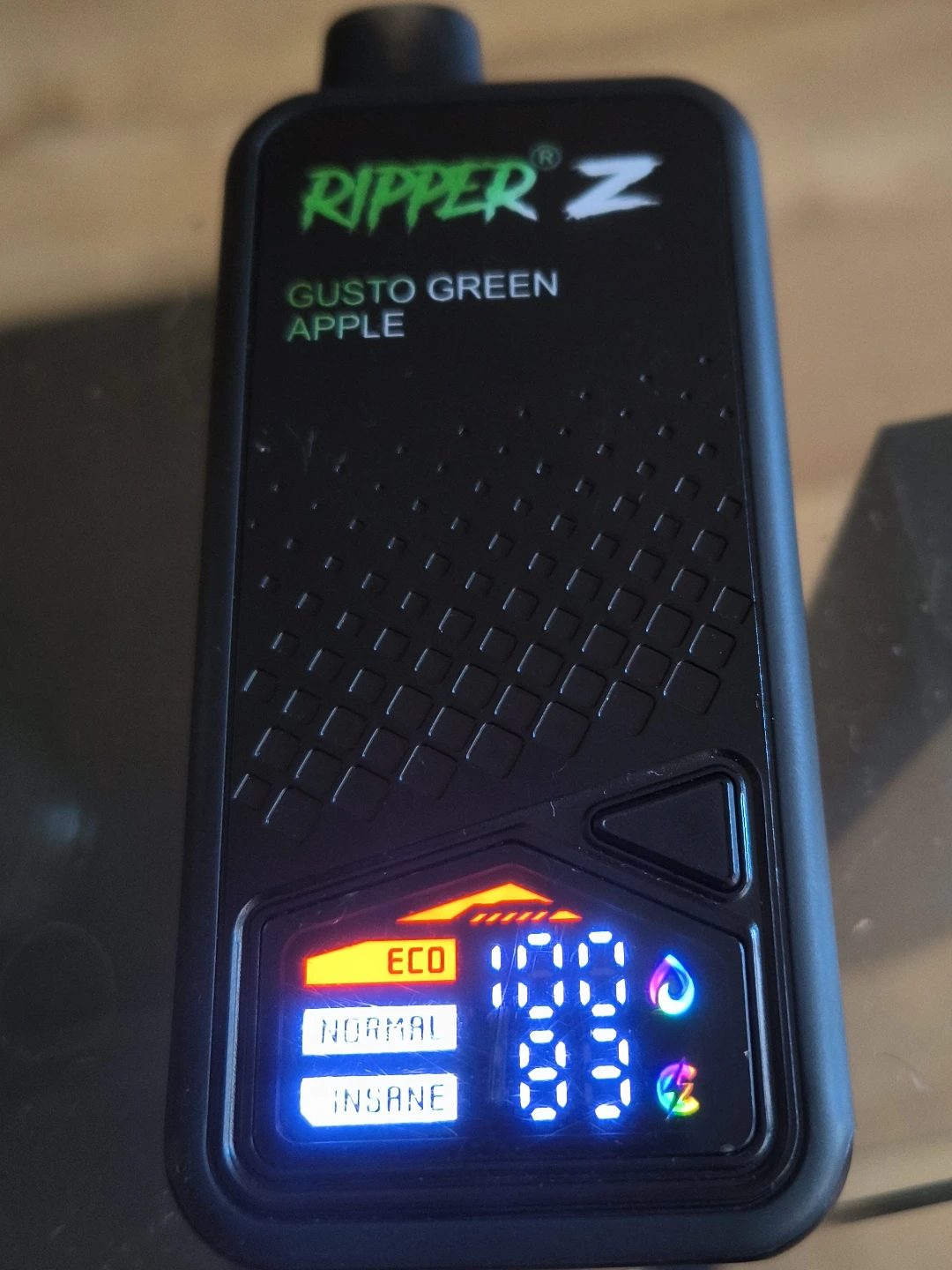 Ripper Z Gusto Green Apple Vape Device