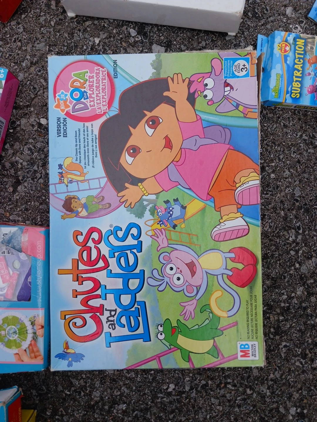 Dora the Explorer Chutes and Ladders Board Game