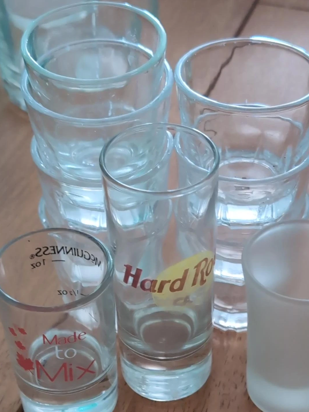 Assorted Shot Glasses