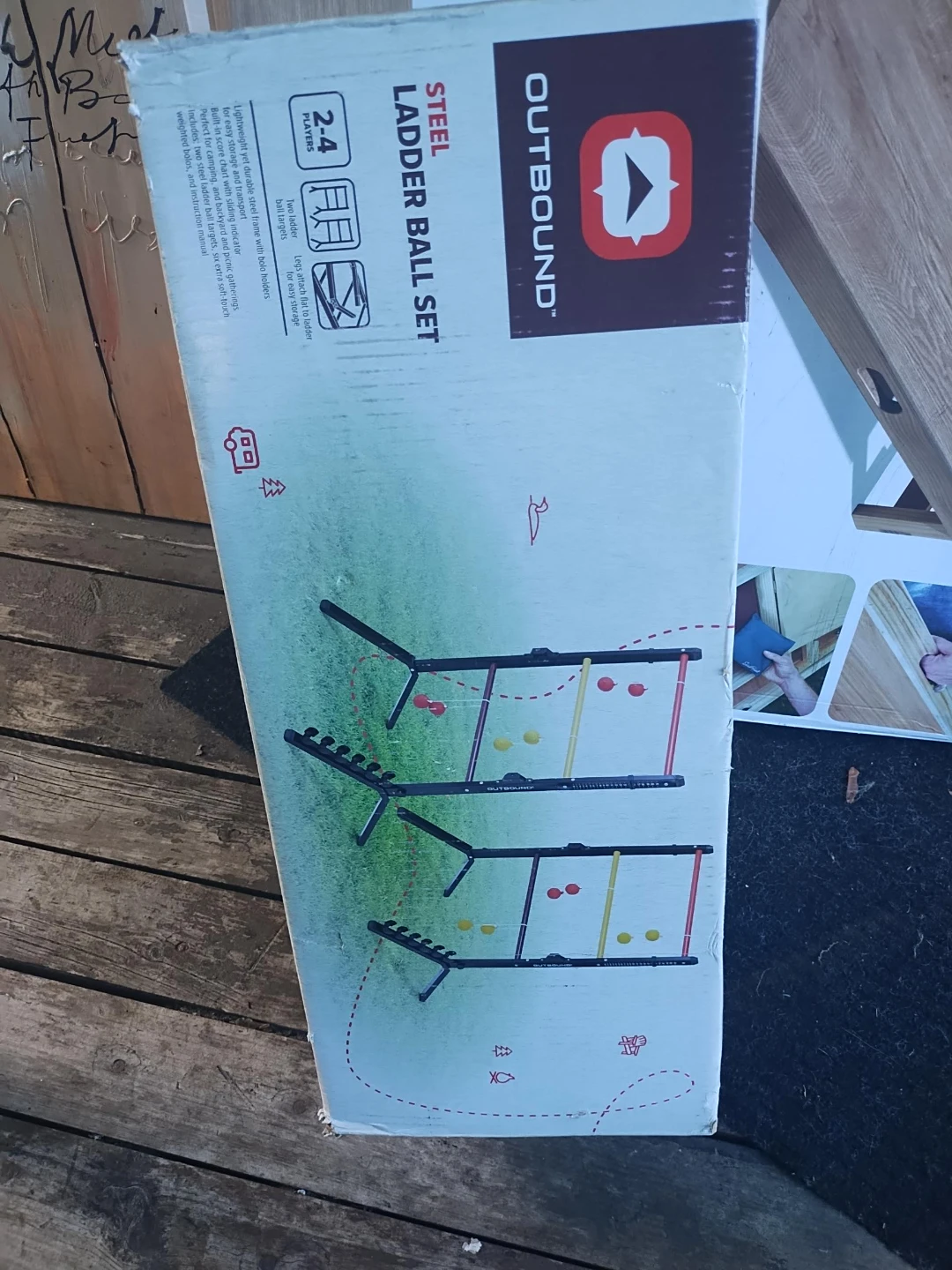 Outbound Steel Ladder Ball Set