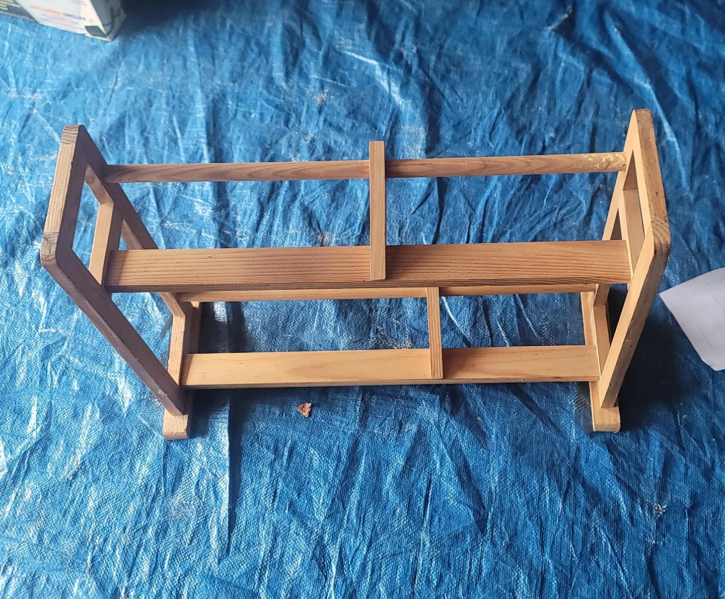 Wooden Book Rack