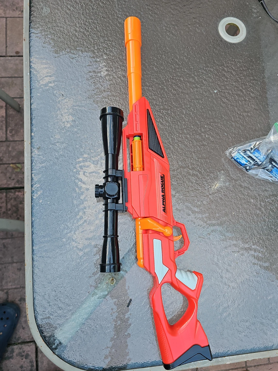 Alpha Rogue Toy Gun with Scope and Darts