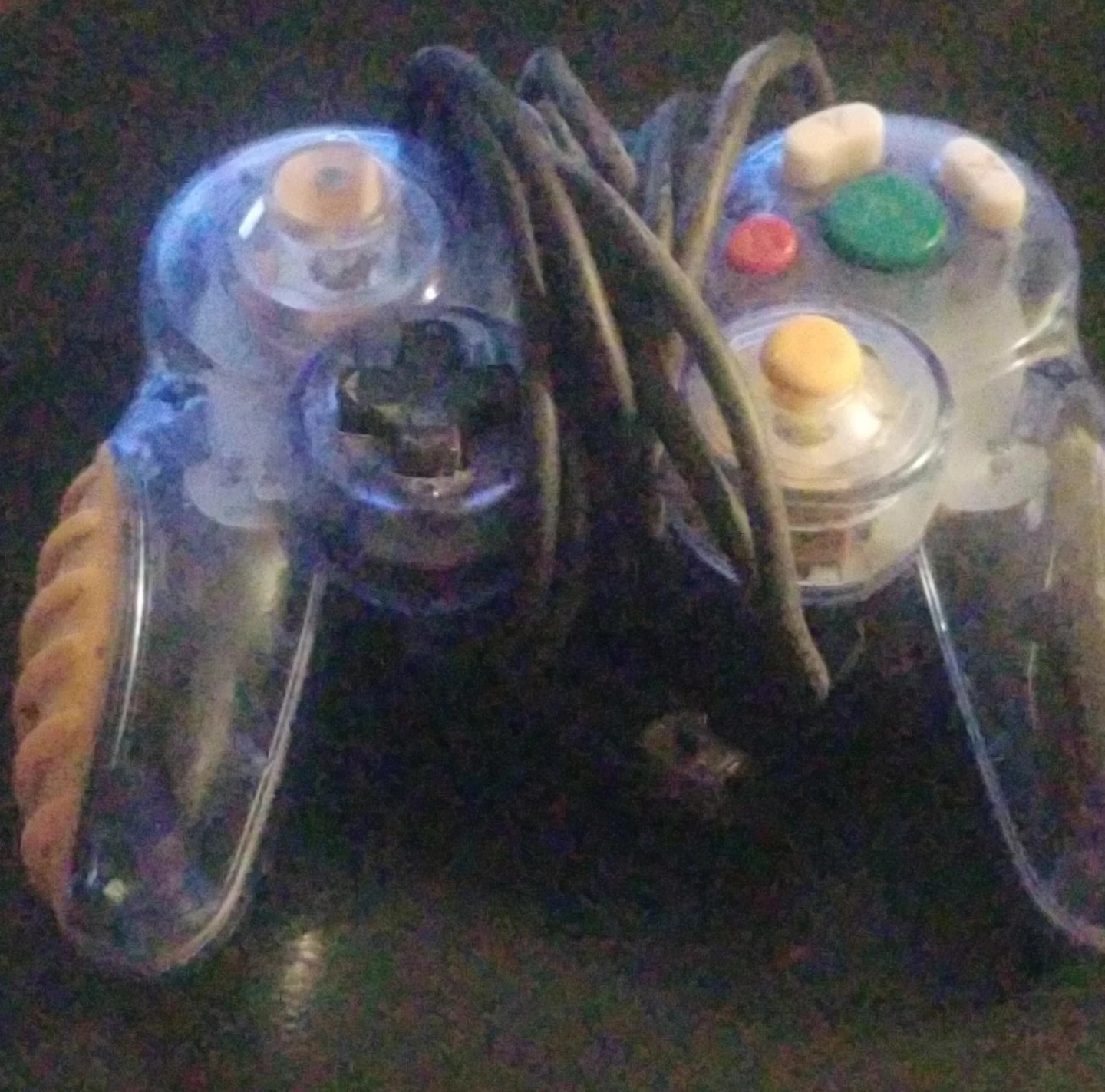 Transparent GameCube Controller