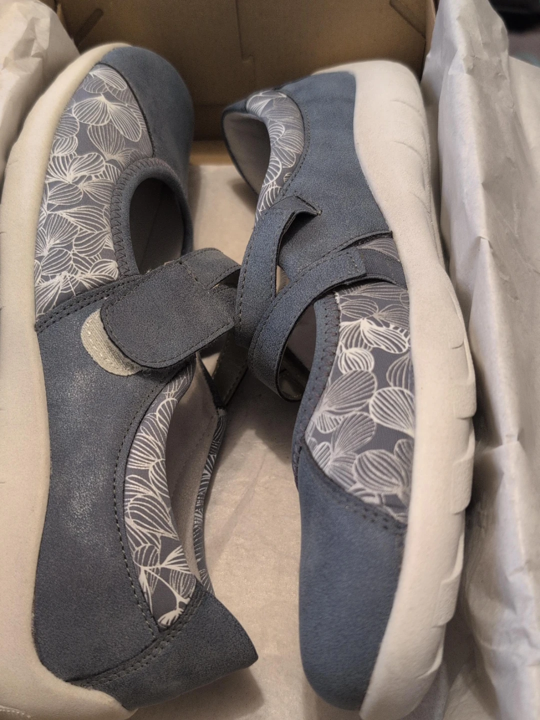 Remonte Women's Blue Combination Shoes