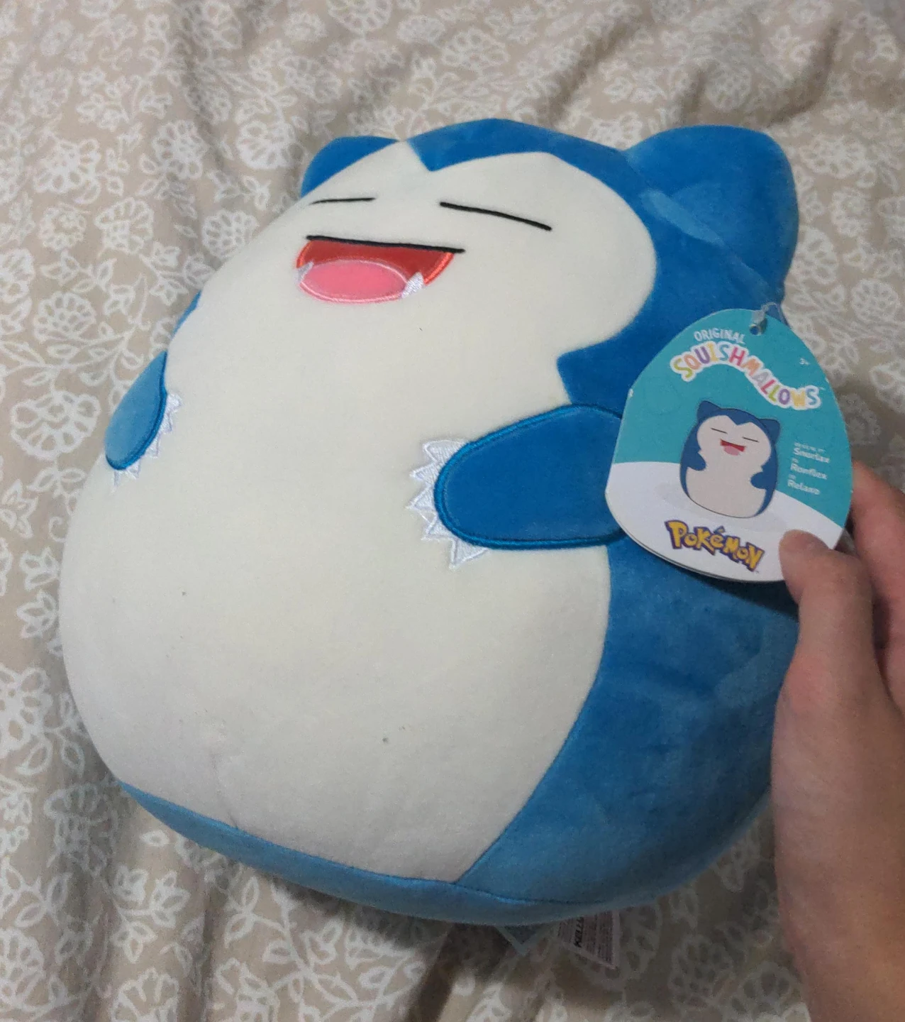 Squishmallows Pokemon Snorlax Plush 12 inch