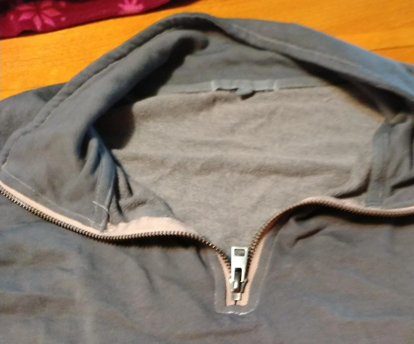 Grey track pants and sweatshirt set