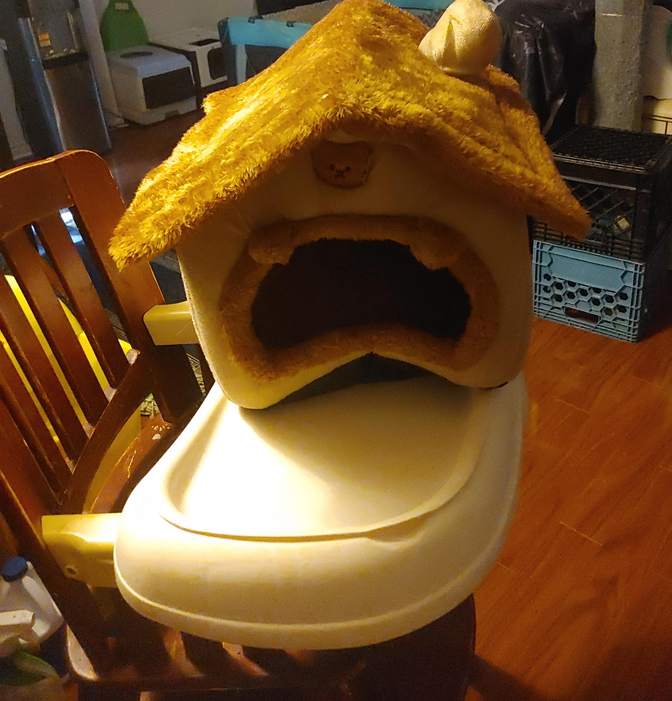 Plush Pet Bed House