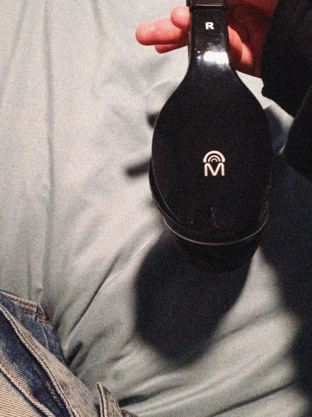 Black wired Over-Ear Headphones