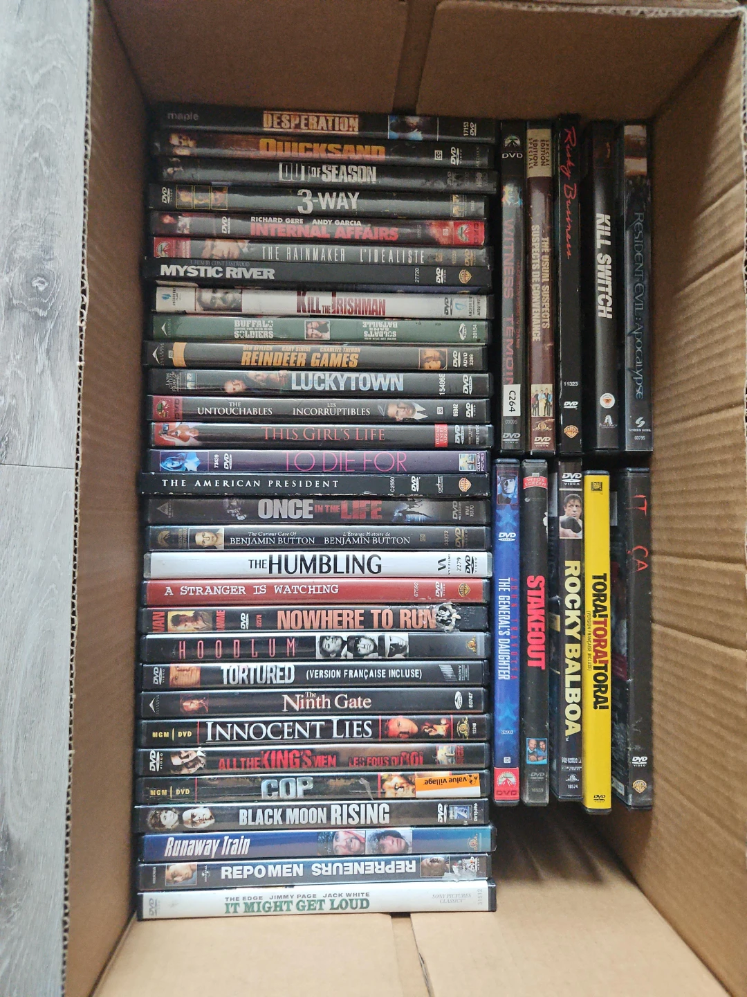 Collection of 40 DVDs