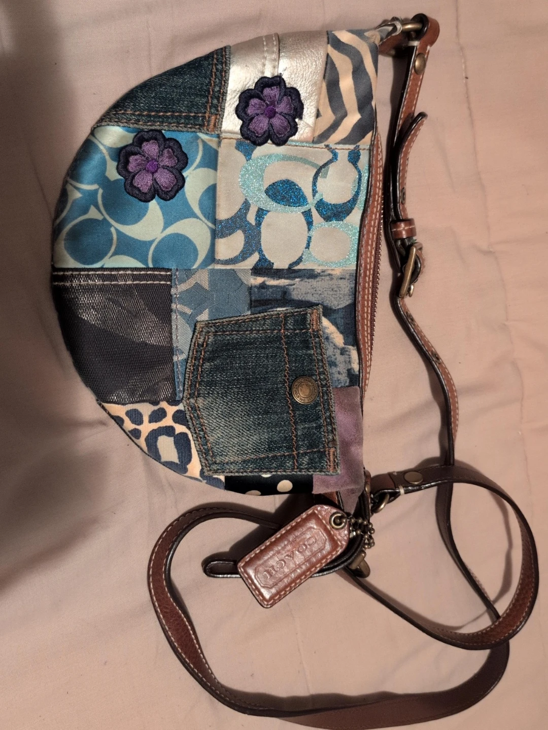 Coach Patchwork Shoulder Bag