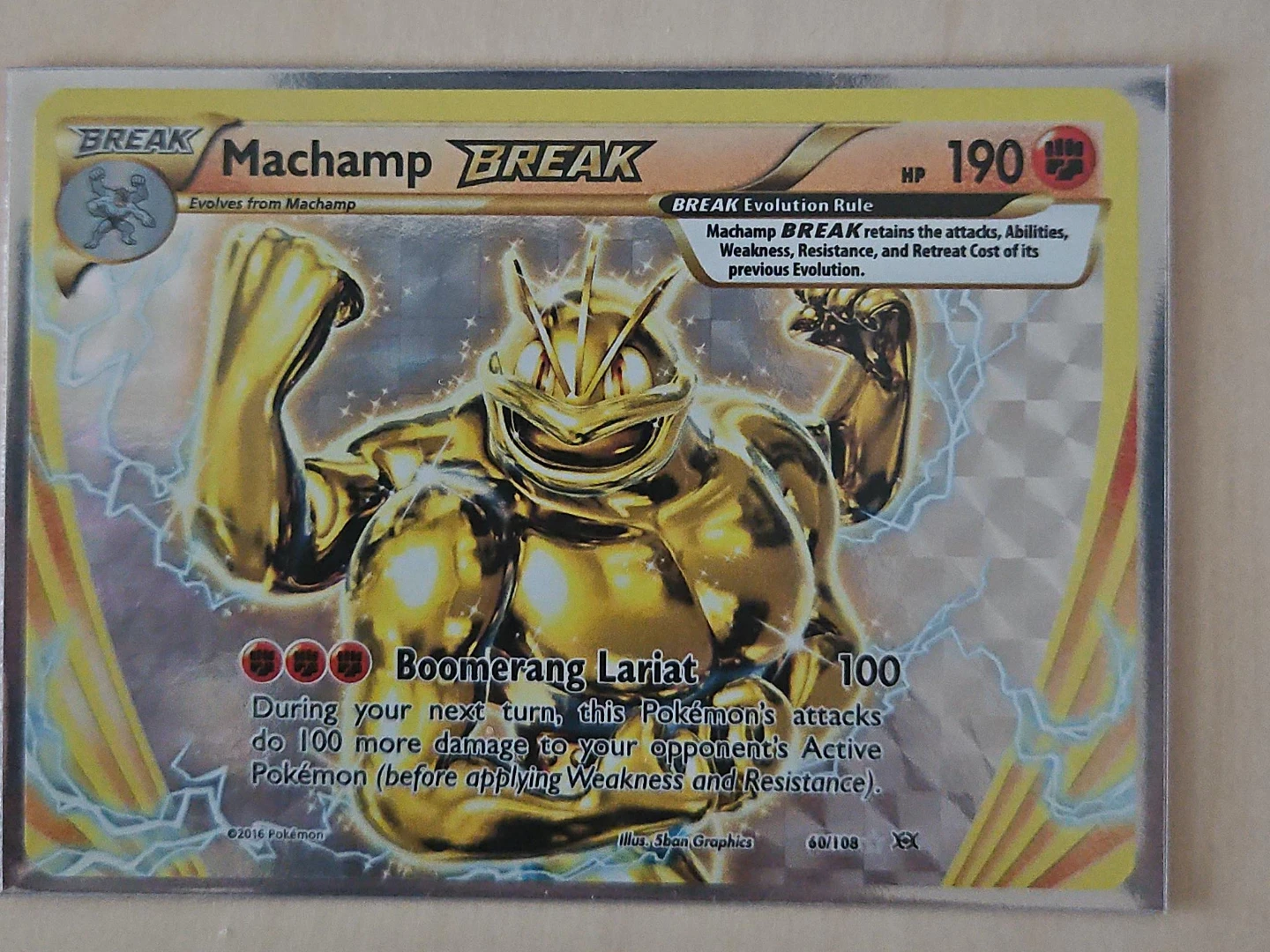 Pokémon Machamp BREAK #60/108 – XY Evolutions – BREAK Rare