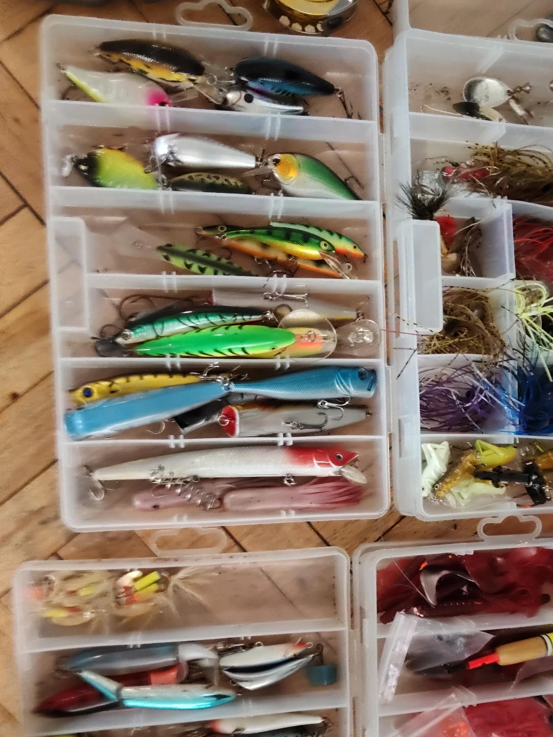 Fishing Lures Tackle Box Lot