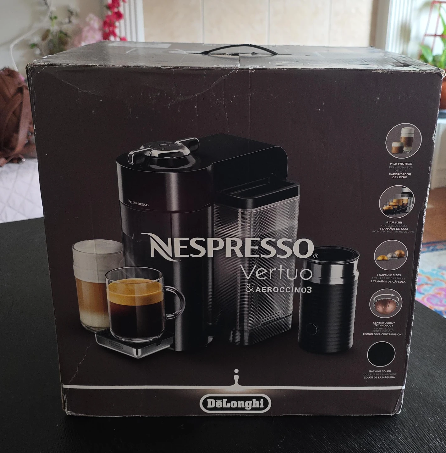 Nespresso Vertuo & Aeroccino 3 Coffee Machine Bundle