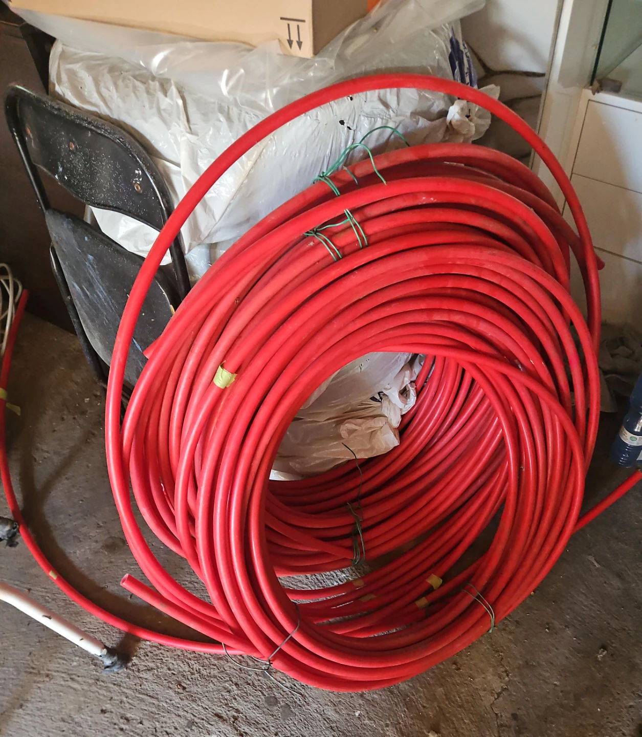 Red PEX Tubing Coil