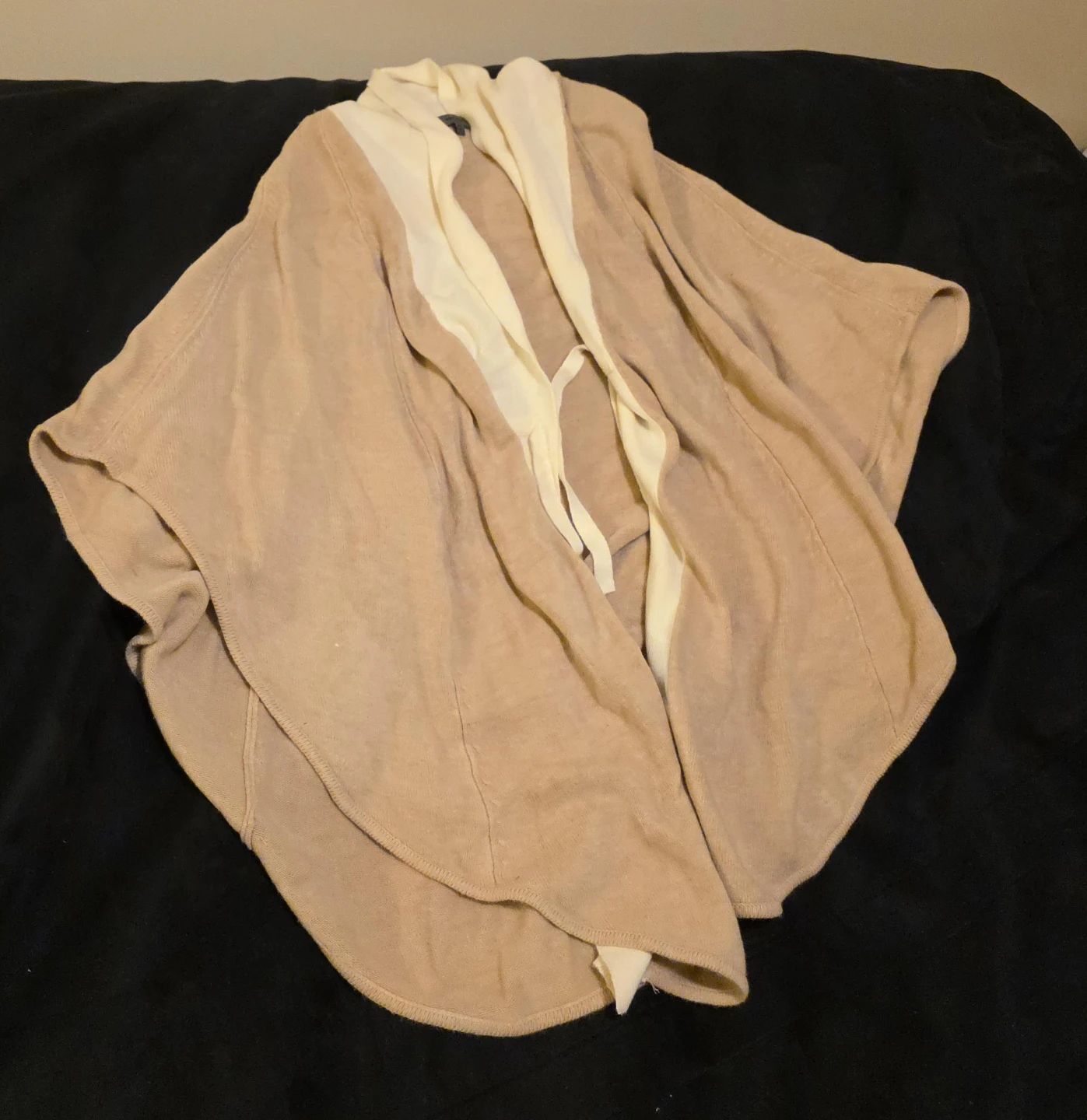 Women's Open-Front Cardigan Poncho