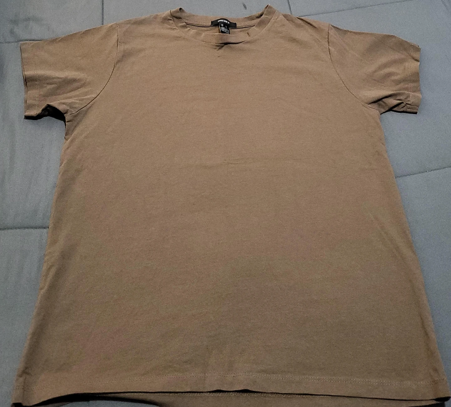 Forever 21 Brown T-Shirt