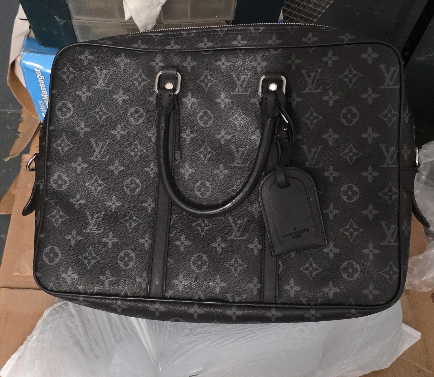 Louis Vuitton Monogram Eclipse Porte-Documents Voyage