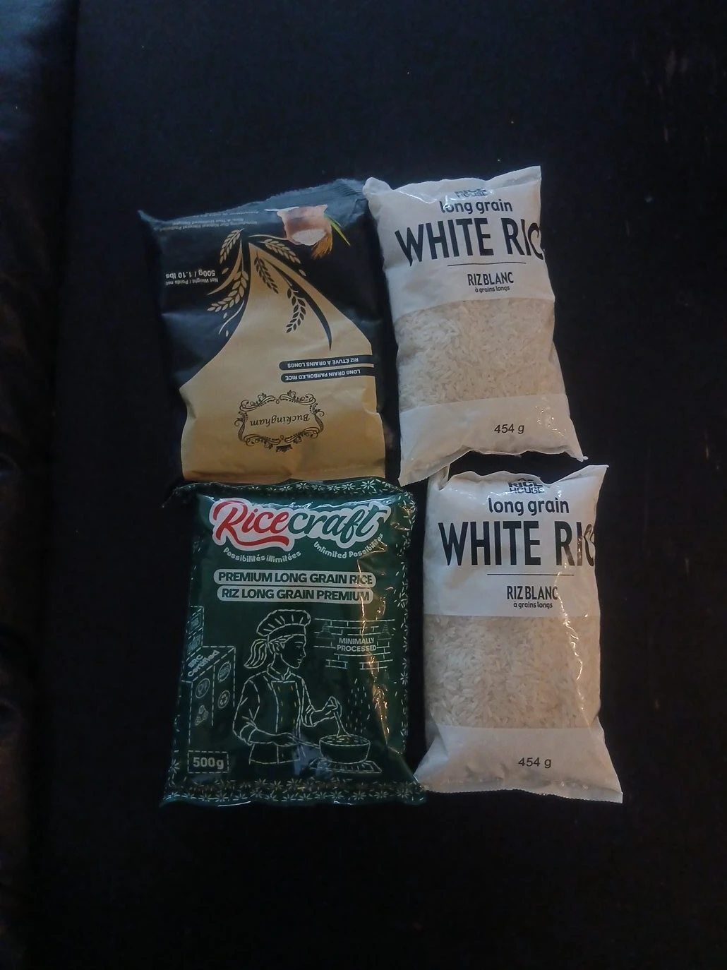 Buckingham Long Grain Parboiled Rice & White Rice Bundle