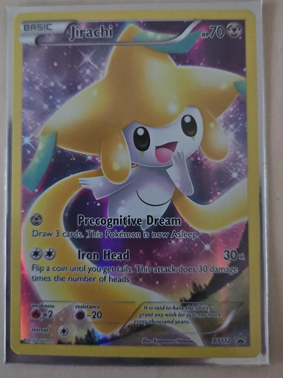 Pokémon Jirachi #XY112 – Black Star Promo – Holo Rare