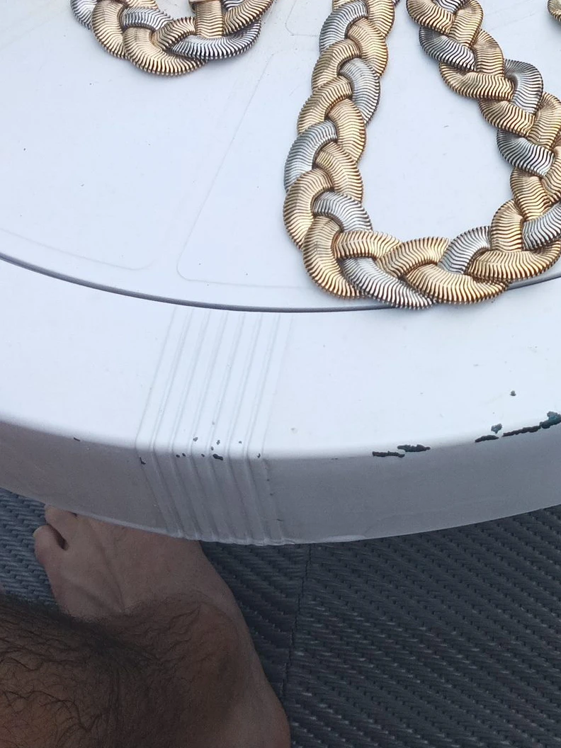 Monet Two-Tone Braided Bracelet