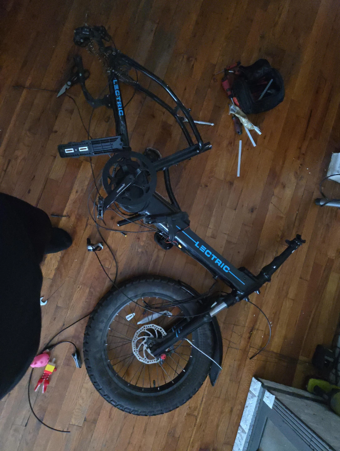 Lectric XP Electric Fat Tire Bike Frame Assembly