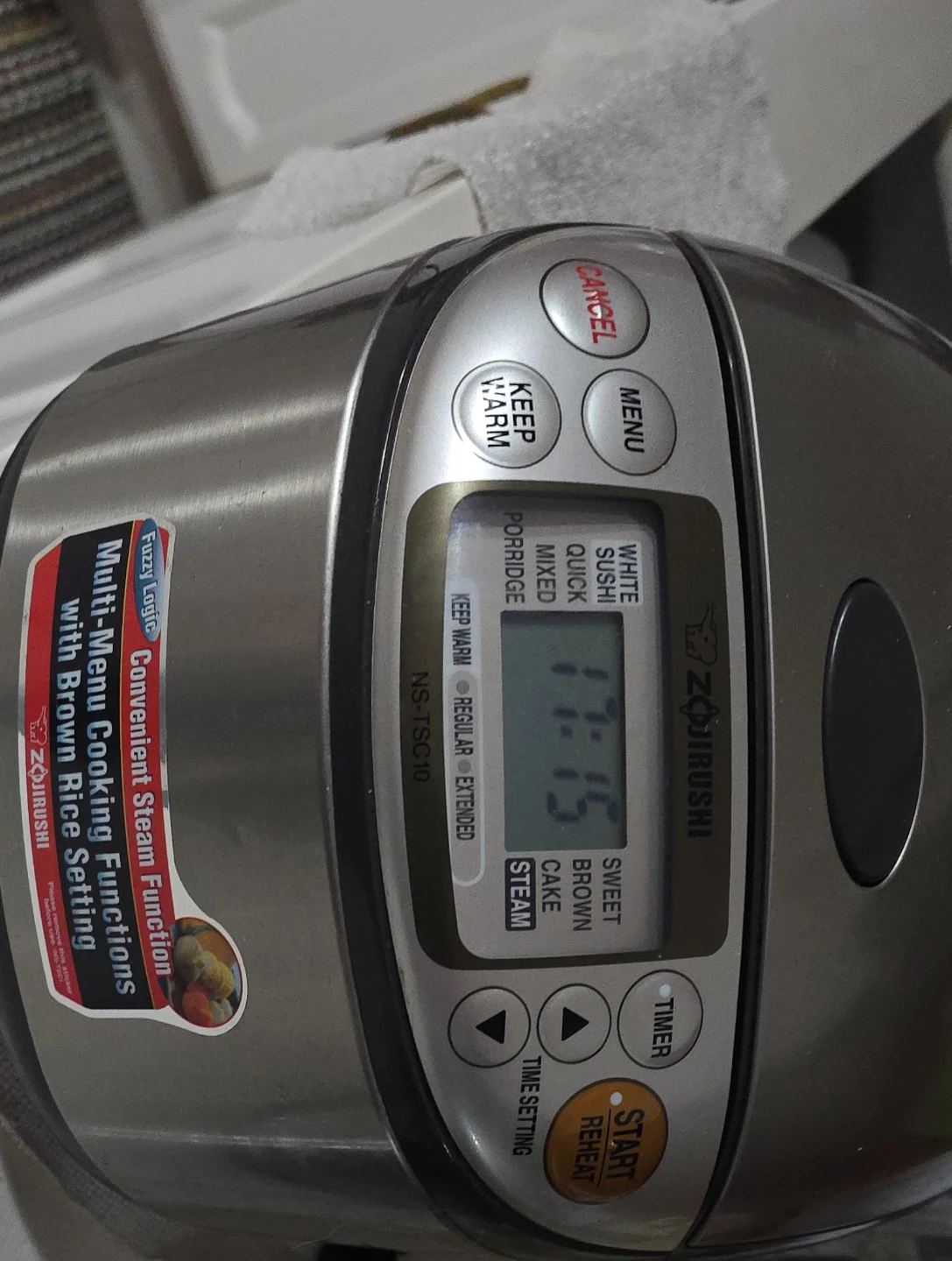 Zojirushi NS-TSC10 Micom Rice Cooker & Warmer - 5.5 Cups