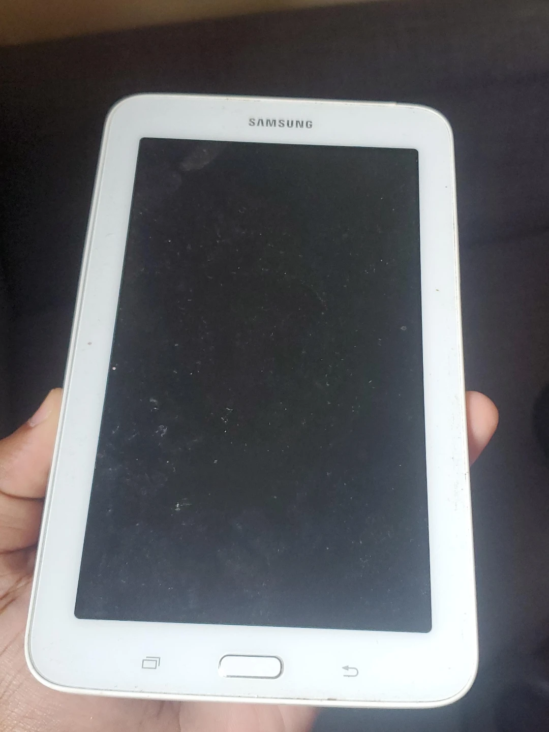 White Samsung Kids Tablet